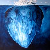 Iceberg, 2013 / Acrílico sobre lienzo / 150 x 130 cm